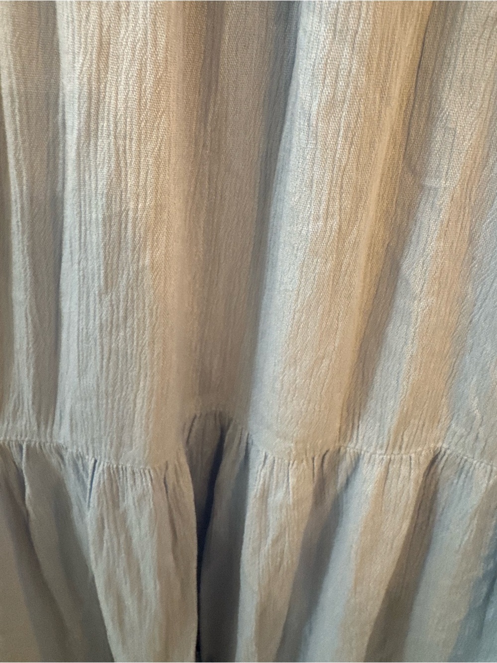 Hello Molly High Above the Clouds Tiered Midi Dress Cottagecore Feminine SZ 4 - Picture 14 of 16